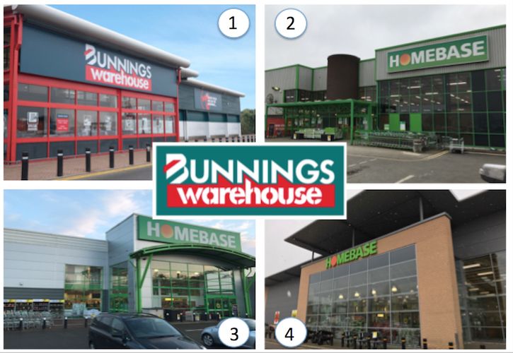 Then there were four Bunnings