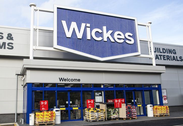 Wickes new frontage