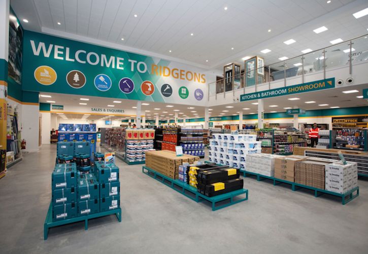 Ridgeons branch inside