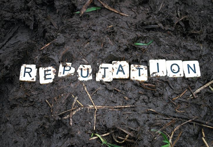 Reputation in the mud