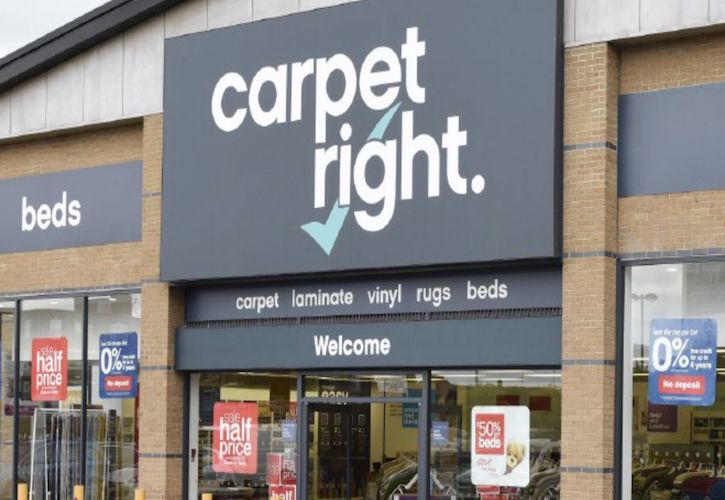 Carpetright new frontage