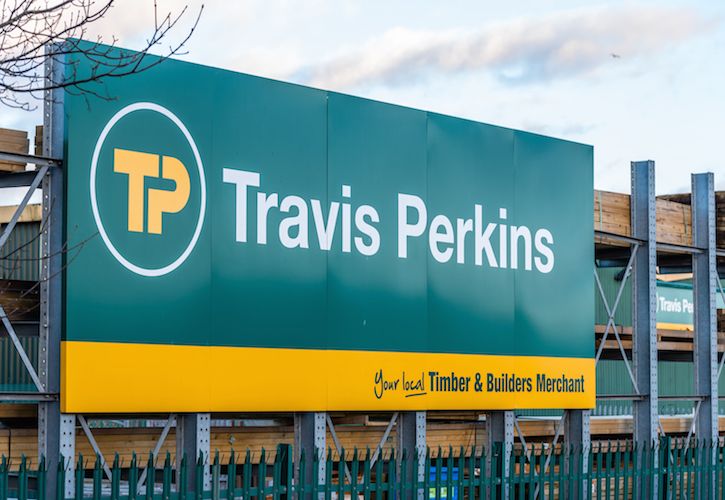 Travis Perkins sign