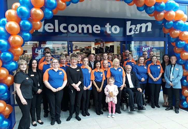 B&M Darlington Northgate opening 725 x 500