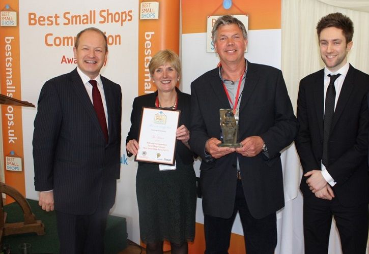 Best Small Shops Competition winner 2015 - Hunters of Helmsley