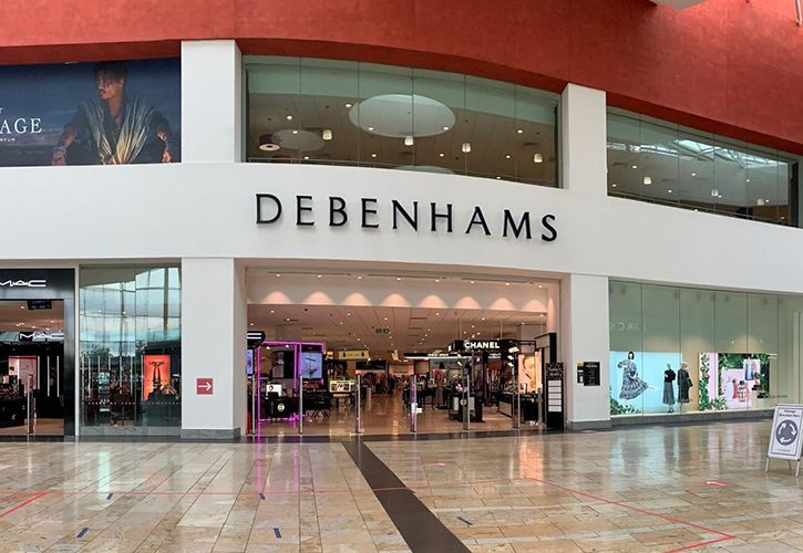 Debenhams store