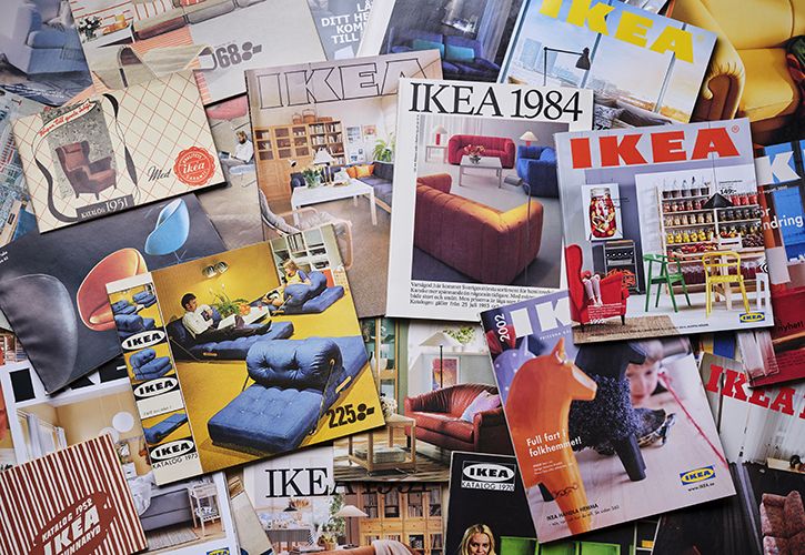 IKEA catalogues