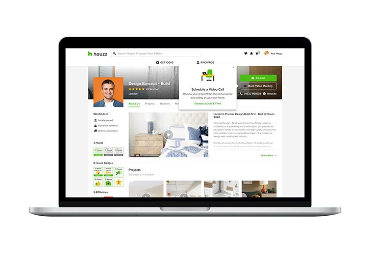 HouzzProUK_200715_Mockup_VideoConsultation_Pro Profile tooltip 725 x 500