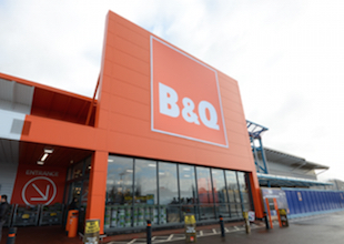 B&Q store 310 wide